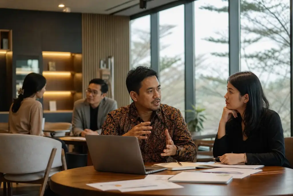 Gambar ilustrasi mengenai arah karier dalam konteks pengembangan profesional grafolog bersama AGGI.