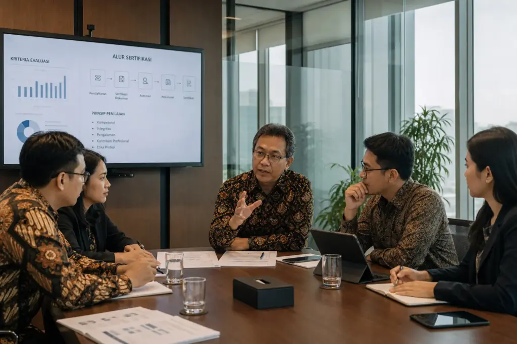 Gambar ilustrasi mengenai diferensiasi profesional dalam konteks pengembangan profesional grafolog bersama AGGI.