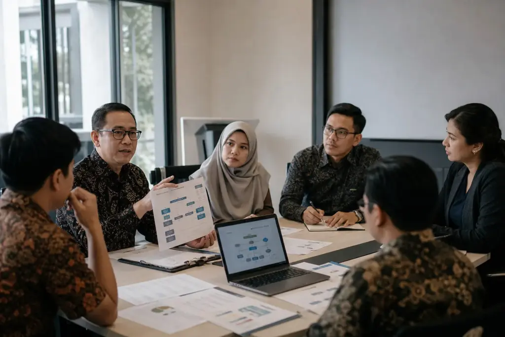 Gambar ilustrasi mengenai kualitas layanan dalam konteks pengembangan profesional grafolog bersama AGGI.