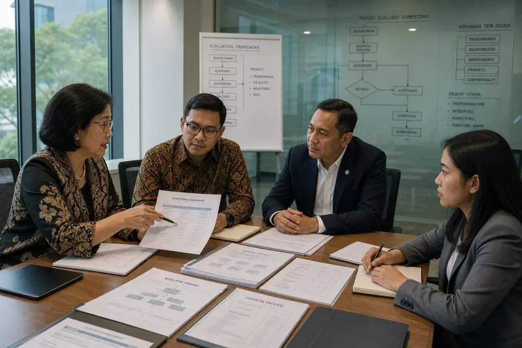 Gambar ilustrasi mengenai reputasi profesi dalam konteks pengembangan profesional grafolog bersama AGGI.