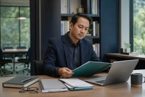 Gambar ilustrasi mengenai positioning profesional dalam konteks pengembangan profesional grafolog bersama AGGI.