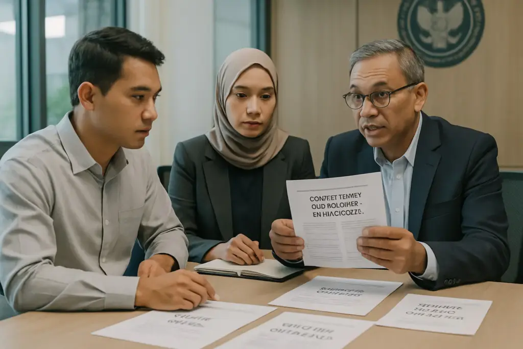 Gambar ilustrasi mengenai standar profesional dalam konteks pengembangan profesional grafolog bersama AGGI.
